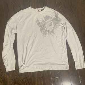 White Graphic Parasuco Long Sleeve
